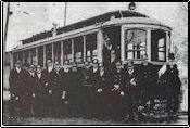 Historic shot of public transport