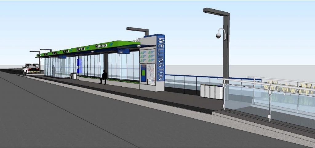 King and Talbot Rapid Transit Station Rendering