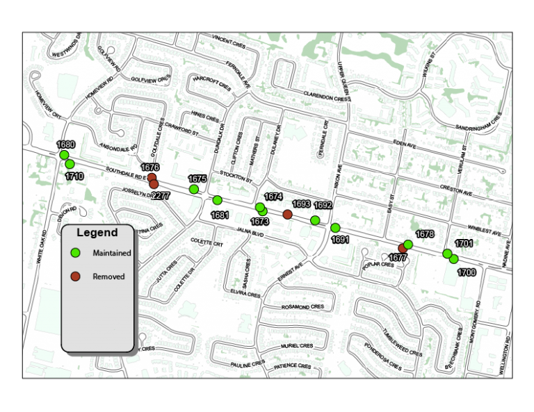 Southdale Stop Changes London Transit Commission